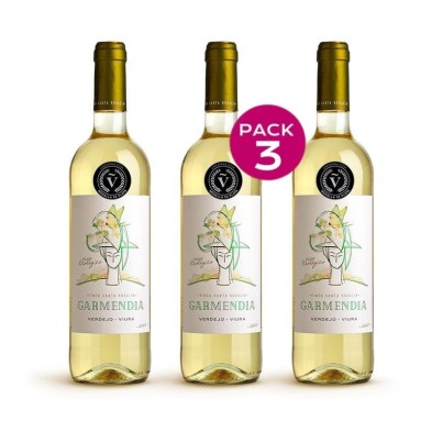 3 bottles Garmendia White 2024 (9.85€/u)