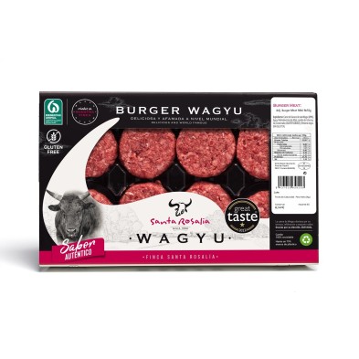 Buy Mini Wagyu Burger 8 x 35g - Finca Santa Rosalía