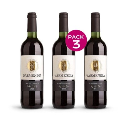 3 botellas Garmendia Edición Exclusiva Serie Limitada 2022