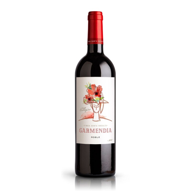 Botella de vino Garmendia Tinto Roble 2019