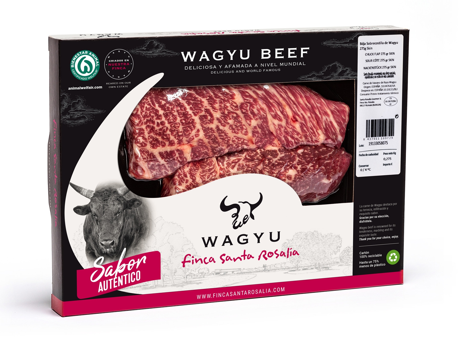 Suif de boeuf Wagyu