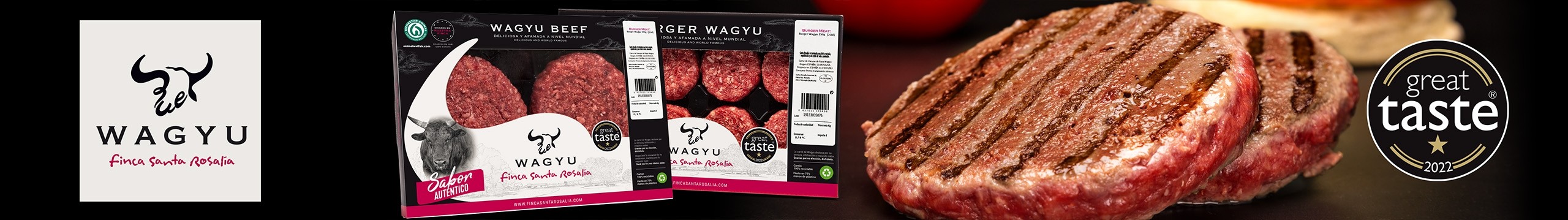 Nuestro Buey Wagyu - De Santa Rosalía - Buey Wagyu - Buey de Kobe - Chuleta - Hamburguesas - Chuletón