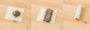 Relleno de morcilla de Wagyu